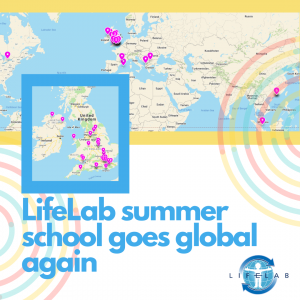LifeLab's online summer school was accessed by students across the world