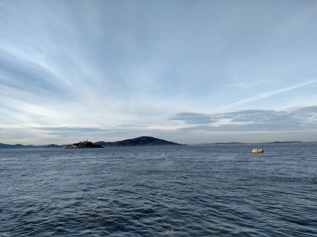 Alcatraz and the Bay 